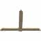 Ekena Millwork Eugene Rough Sawn Timber Gable Bracket, Douglas Fir, 72"W x 48"H x 2"D x 6"F, 16/12 Pitch GBW072X48X0206EUG00RDF - alternate 2